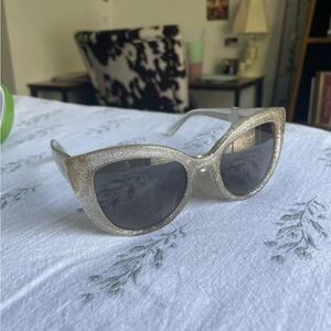 Kate Spade Sparkly Sunglasses with Case